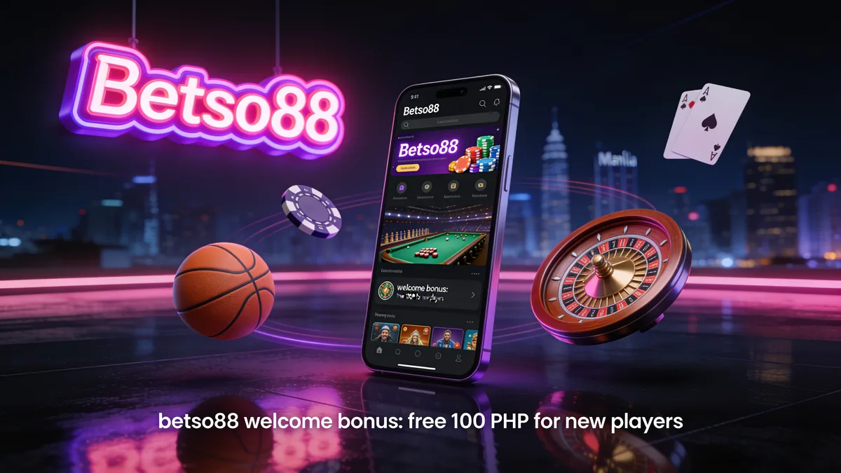 betso88 welcome bonus: free 100 PHP for new players — betso88 in the Philippines